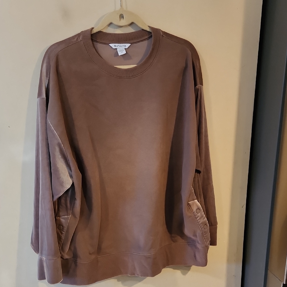 Athleta Tan Sweatshirt